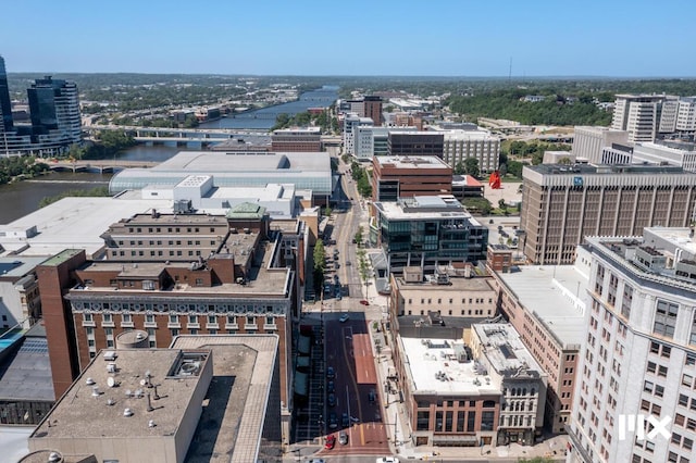 139 Pearl St NW, Grand Rapids, MI 49503 - view of urban area with a large body of water and a notable bridge