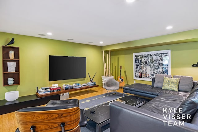 130 Robinwood Ave SE, Grand Rapids, MI 49506 - living room with wood finished floors and recessed lighting