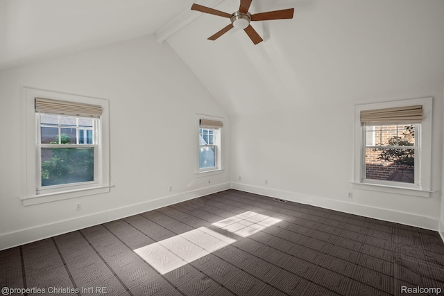 532 Wallace St, Southfield, MI 48009 - spare room featuring ceiling fan and healthy amount of natural light