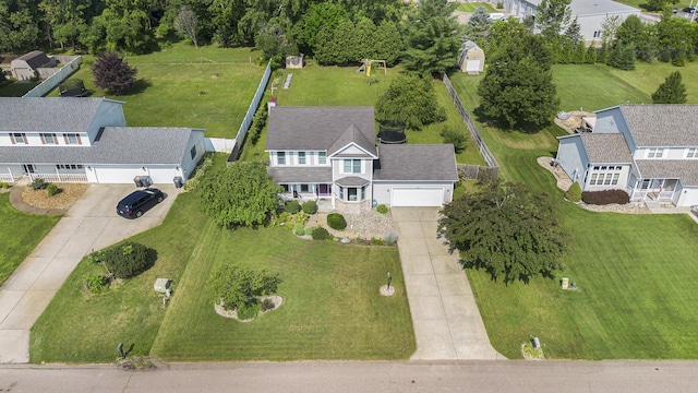 4202 Courtney St, Saint Joseph, MI 49085 - aerial view of property and surrounding area