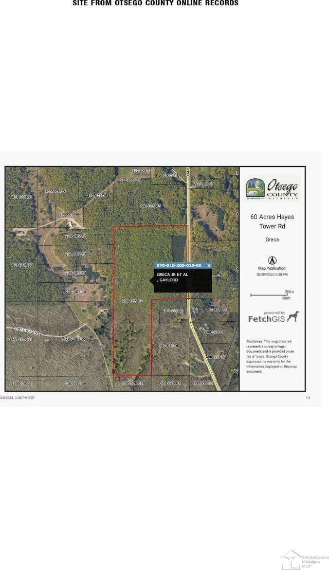 00 Hayes Tower Rd, Gaylord, MI 49735