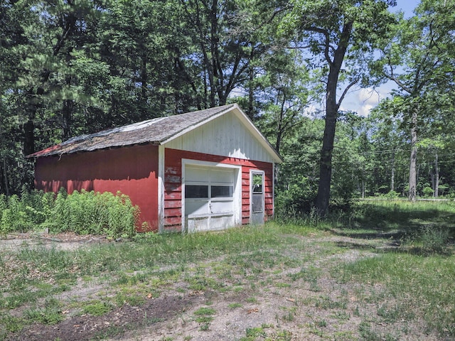 2267 Caberfae Hwy, Manistee, MI 49660 - view of garage