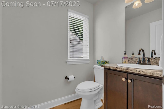 1305 Wyandotte Ave, Royal Oak, MI 48067 - bathroom with vanity and wood finished floors