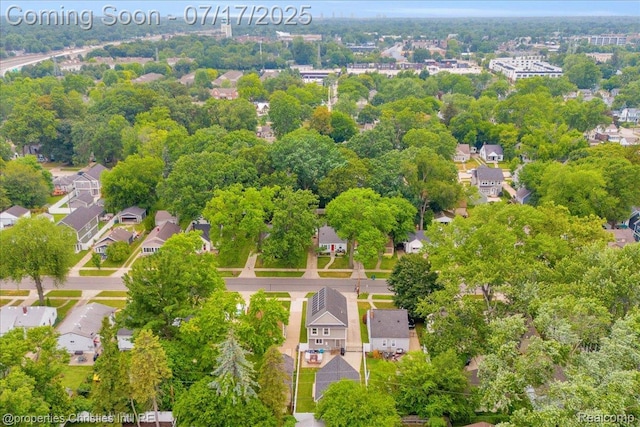 1305 Wyandotte Ave, Royal Oak, MI 48067 - aerial view of residential area