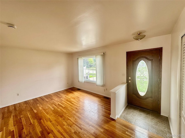 25631 Statler St, Taylor, MI 48180 - foyer entrance featuring wood finished floors and baseboards