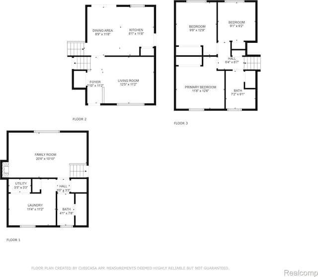 25631 Statler St, Taylor, MI 48180 - view of home floor plan