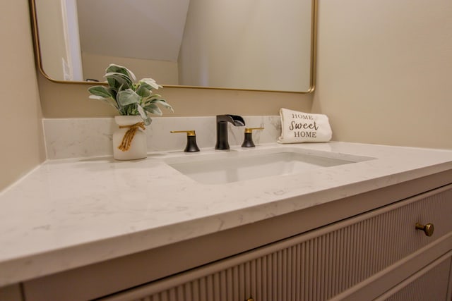 3216 E Morgan Creek Ct, Indiana, IN 46385 - bathroom featuring vanity