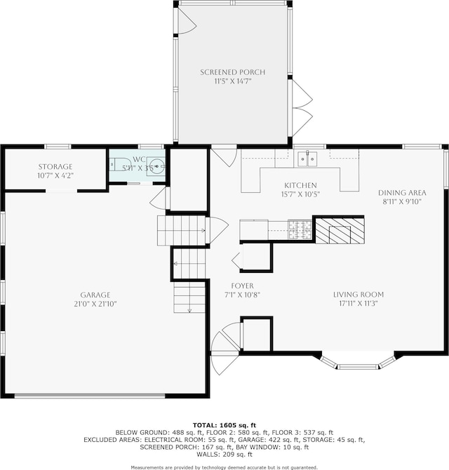 1435 Sweet St NE, Grand Rapids, MI 49505 - view of home floor plan