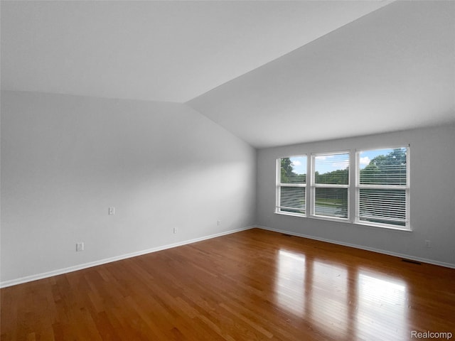 1960 Frances Way, Ypsilanti, MI 48198 - empty room featuring lofted ceiling and wood finished floors