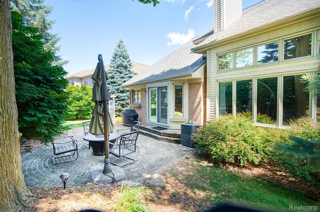 13381 Latheron Dr, Plymouth, MI 48170 - view of patio with grilling area