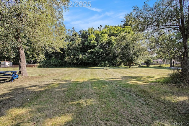 26651 Shiawassee Rd, Southfield, MI 48033 - view of yard