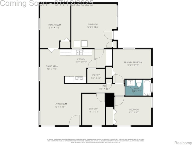 26651 Shiawassee Rd, Southfield, MI 48033 - view of room layout