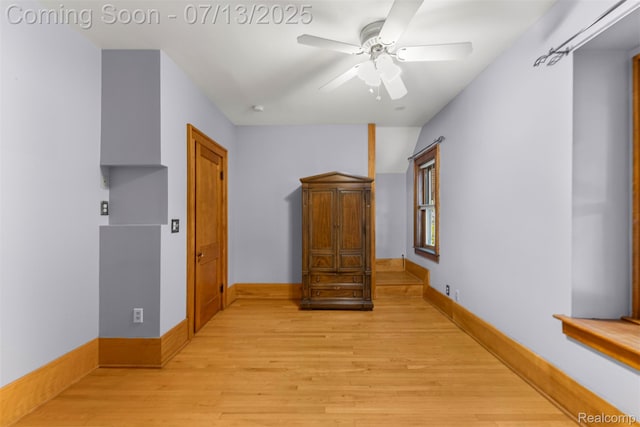 830 S Brady Rd, Dearborn, MI 48124 - hall with light wood-style floors and baseboards