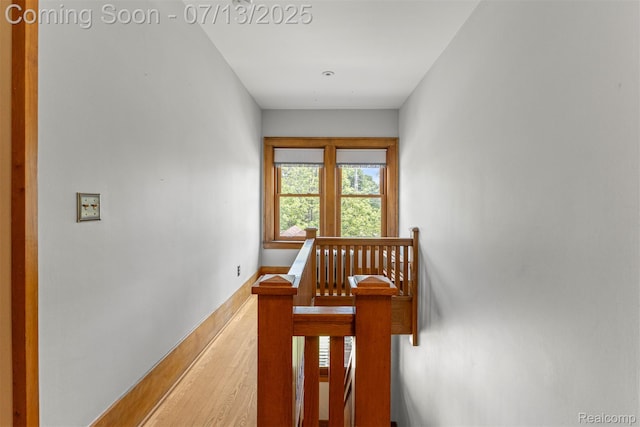 830 S Brady Rd, Dearborn, MI 48124 - staircase featuring wood finished floors and baseboards