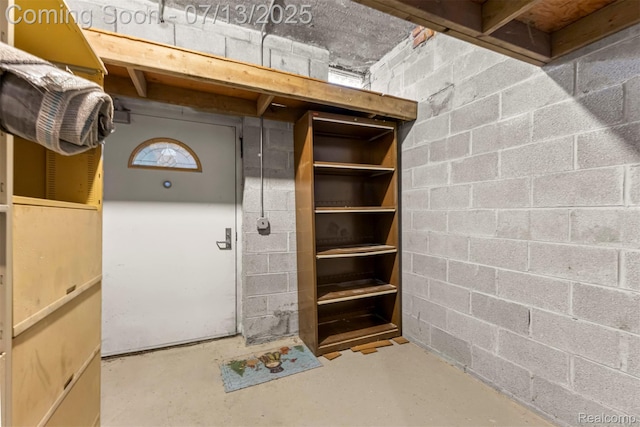 830 S Brady Rd, Dearborn, MI 48124 - view of unfinished basement