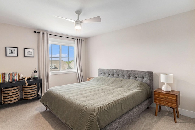 1014 Castlebay Way Unit 8, Hudsonville, MI 49426 - carpeted bedroom with a ceiling fan and baseboards