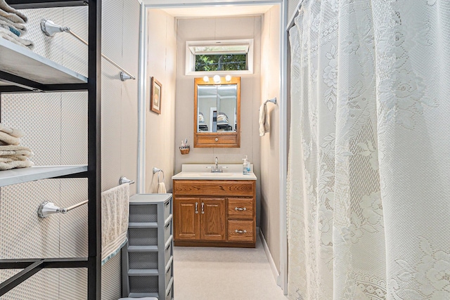 449 4th St, Manistee, MI 49660 - full bathroom with vanity