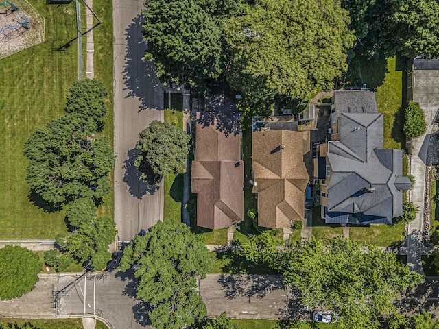 449 4th St, Manistee, MI 49660 - aerial overview of property's location