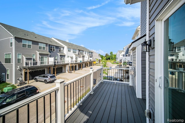2965 Aughton Rd, Ann Arbor, MI 48105 - deck featuring a residential view