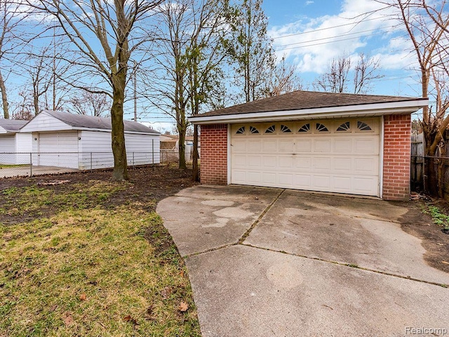 33855 Cherry Hill Rd, Westland, MI 48186 - view of detached garage