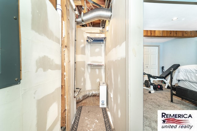 9420 Van Antwerp Rd, Brighton, MI 48116 - bathroom with electric panel