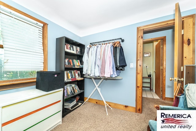 9420 Van Antwerp Rd, Brighton, MI 48116 - carpeted bedroom with baseboards