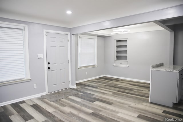 18951 Edinborough, Detroit, MI 48219 - entryway with wood finished floors and recessed lighting