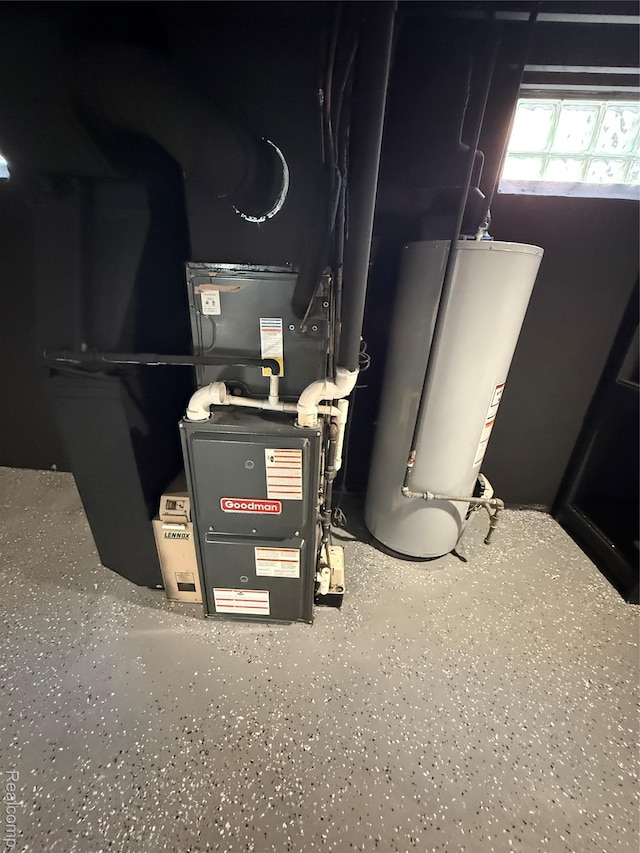 19612 Gaukler St, Saint Clair Shores, MI 48080 - utilities featuring gas water heater and heating unit