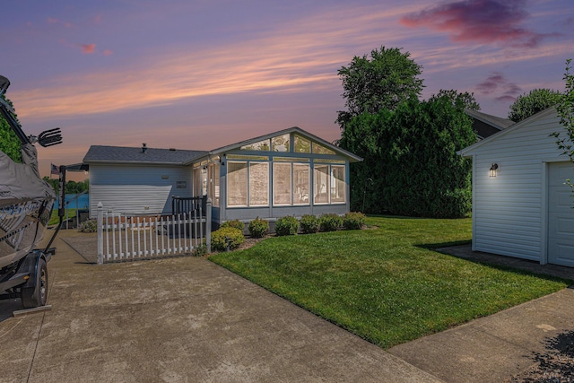 432 Spaulding Dr, Coldwater, MI 49036 - view of front of home featuring a front lawn