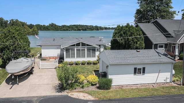 432 Spaulding Dr, Coldwater, MI 49036 - water view with a gate