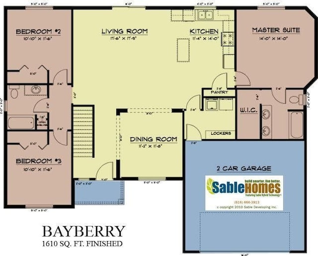 LOT100 Wren Dr SE, Caledonia, MI 49316 - view of home floor plan