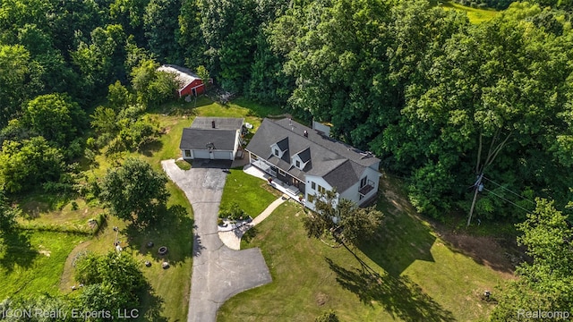 6727 Napier Rd, Plymouth, MI 48170 - aerial overview of property's location