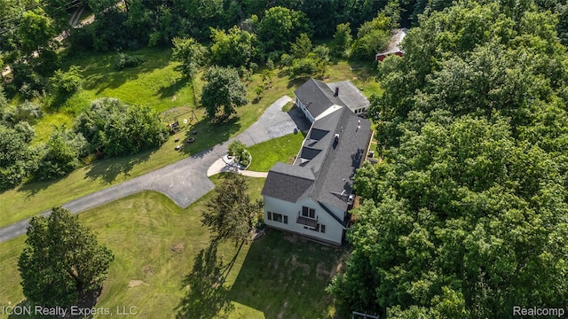 6727 Napier Rd, Plymouth, MI 48170 - aerial overview of property's location