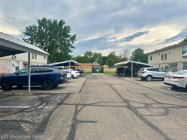 150 Princeton Dr Unit 22, South Lyon, MI 48178 - view of partially covered parking lot