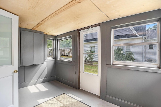 722 Conger St, South Haven, MI 49090 - view of unfurnished sunroom