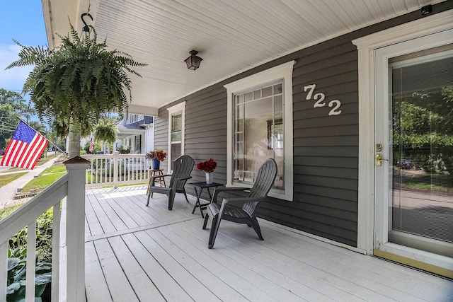 722 Conger St, South Haven, MI 49090 - view of wooden porch