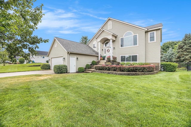 1527 Wiersma Dr, Zeeland, MI 49464 - view of front facade featuring concrete driveway and roof with shingles