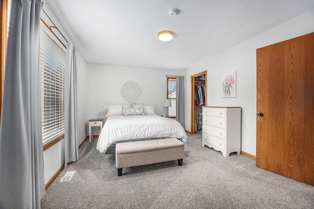 1527 Wiersma Dr, Zeeland, MI 49464 - bedroom with carpet floors and a spacious closet