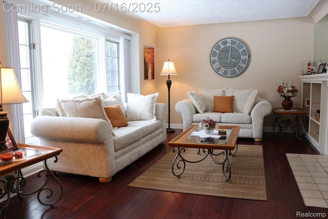 46877 W Ann Arbor Trl, Plymouth, MI 48170 - living area with hardwood / wood-style flooring