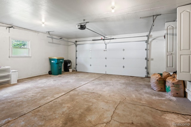 609 N Wickshire Ln, Durand, MI 48429 - garage with a garage door opener