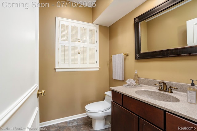 56 Oxford Rd, Grosse Pointe Shores, MI 48236 - half bath featuring toilet and vanity