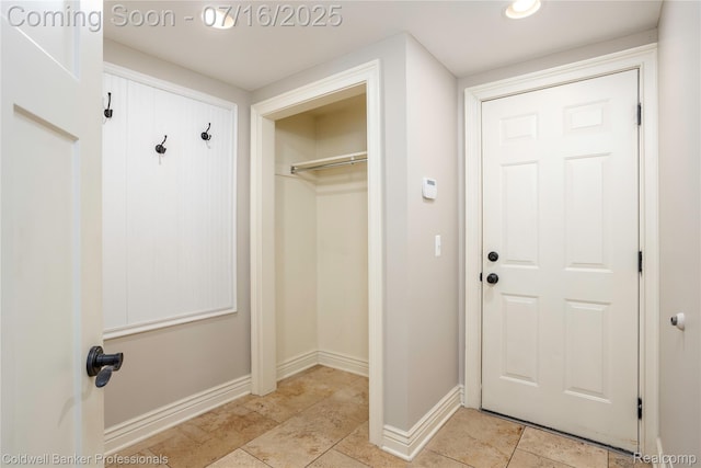 56 Oxford Rd, Grosse Pointe Shores, MI 48236 - mudroom featuring baseboards and recessed lighting