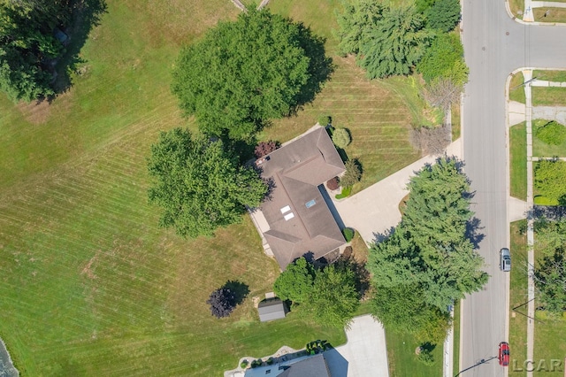 579 Budlong St, Adrian, MI 49221 - bird's eye view
