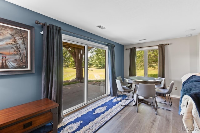 579 Budlong St, Adrian, MI 49221 - dining space with wood finished floors and baseboards