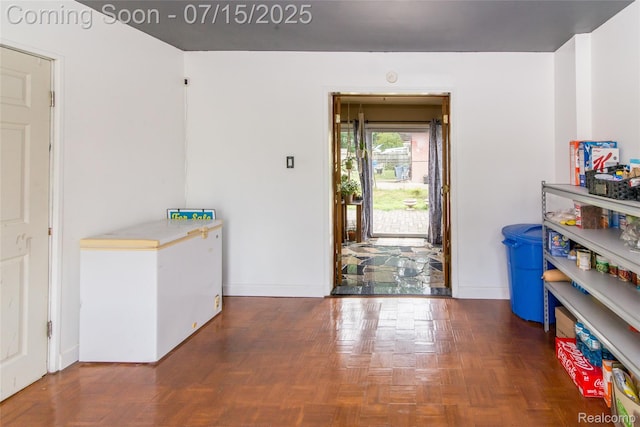 5758 N Parent St, Westland, MI 48185 - foyer featuring baseboards