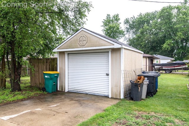 5758 N Parent St, Westland, MI 48185 - garage featuring concrete driveway