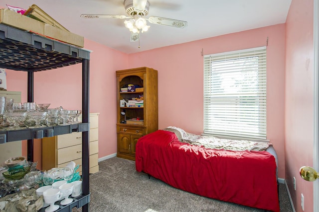 7269 Wellington Ln, Ypsilanti, MI 48197 - bedroom featuring carpet floors and ceiling fan