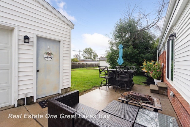 2270 Anderson Rd, Saginaw, MI 48603 - view of patio