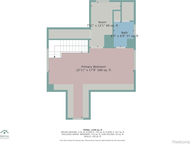 17631 Kentfield St, Detroit, MI 48219 - view of room layout