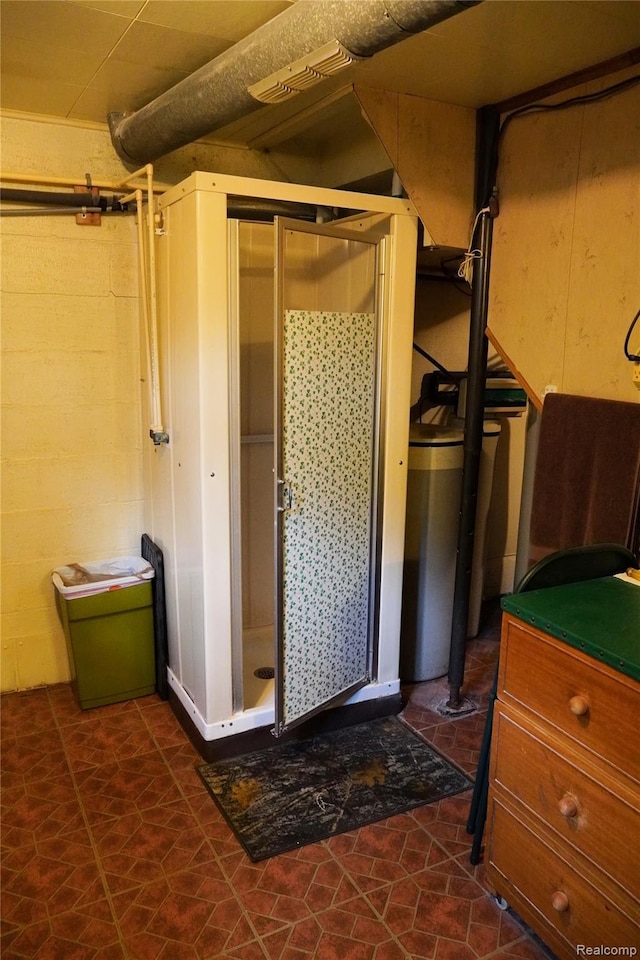 1295 Hadley Rd, Lapeer, MI 48446 - bathroom with a stall shower